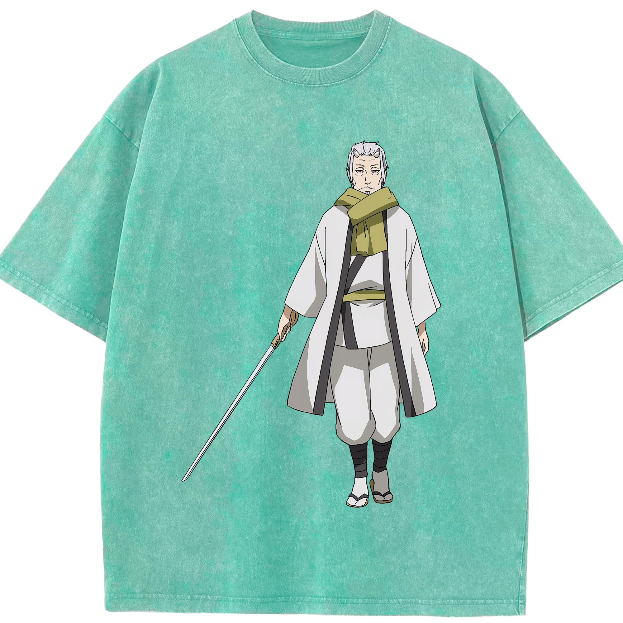 （画像用） 転スラ Regarding Reincarnated to Slime 綿100% ヴィンテージ風 半袖Tシャツ（フロントプリント）